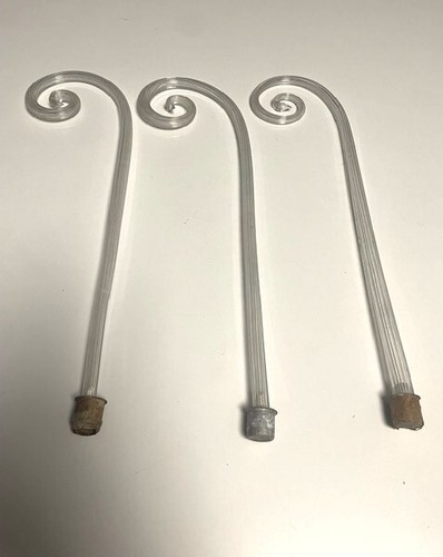 Tre ricambi vetro lampadario - tre,