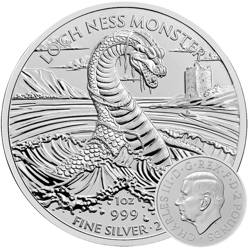 Loch ness monster 2026 moneta - monster,