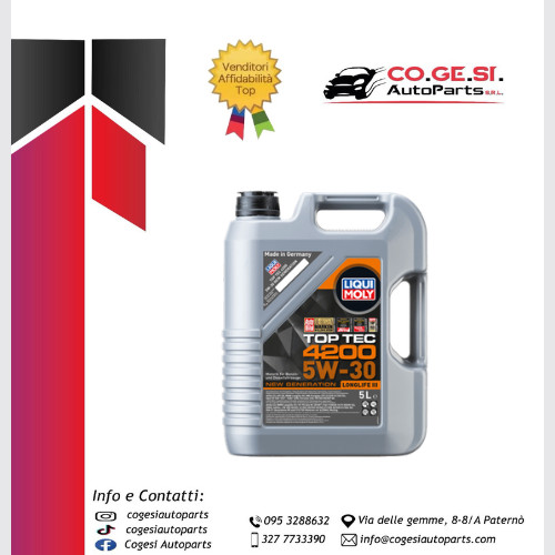 Liqui moly top - tec, 5w-30