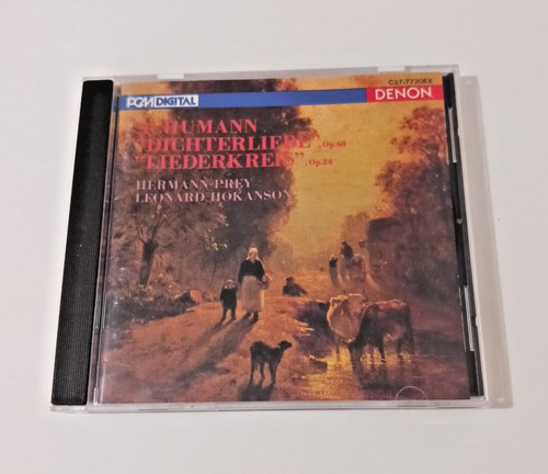 Schumann dichterliebe - schumann, cd