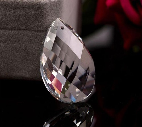10pcs clear chandelier glass - clear,