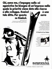 Kneissl. Lo sci sotto una buona stella. Advertising 1977