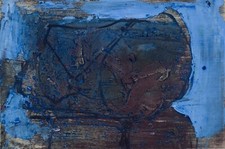 Fred Sieger, pittore tedesco/olandese elencato. Olio su pannello. Composizion...