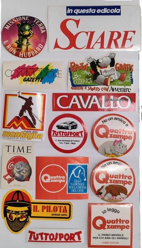 Sticker adesivi vintage - , anni