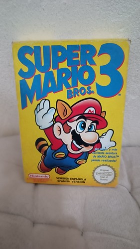 Super mario bros nes pal - mario, esp