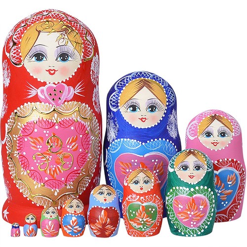 Bambole russe nido - , per