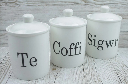 Barattoli contenitori ceramica