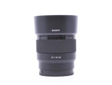 Sony 50mm 8 full frame - f/1.8,