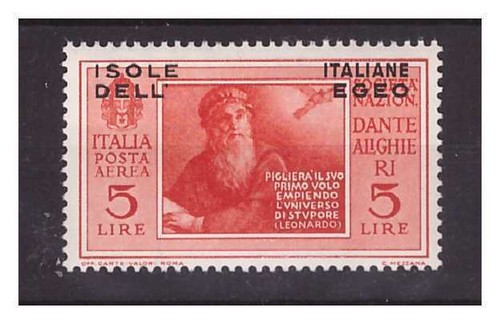 Isole egeo 1932 - isole, posta