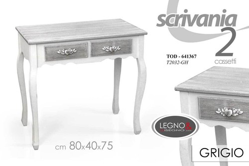 Scrivania scrittoio cassetti - 2,
