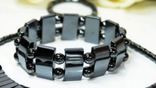 Bel Bracciale In Pietra Preziosa Ematite