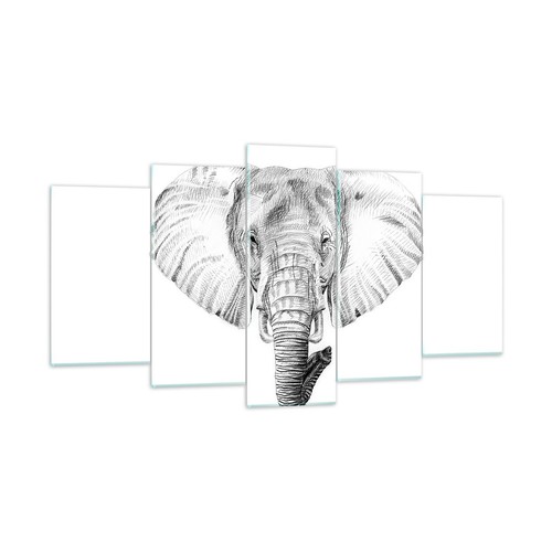 Quadro vetro 160x85cm - su,
