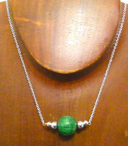 Collana con pietre - , preziose