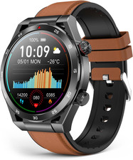 Smartwatch Uomo Donna, Orologio Fitness Con Pressione Sanguigna/Sonno, Smartwatc
