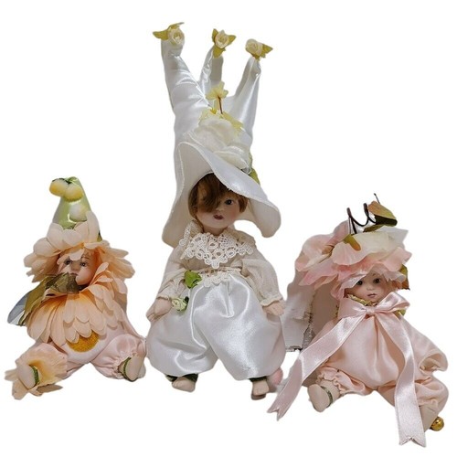 Bambola porcellana set 3 - di, porcellana-set