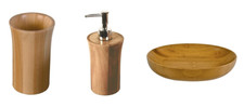 ACCESSORI BAGNO FINITURA LEGNO