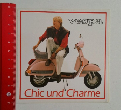 Adesivo sticker vespa - vespa, chic