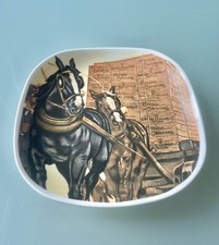 SERIE "MANIFESTI D'EPOCA" PIATTO IN CERAMICA RICHARD GINORI