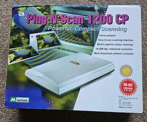 Mustek plug scan 1200 cp - 1200,