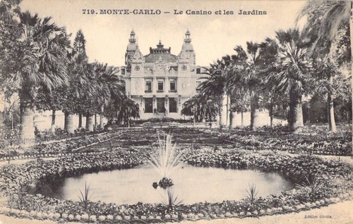 Cartolina epoca montecarlo - d'epoca,
