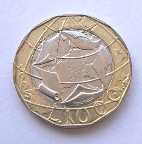 Moneta 1000 lire della - moneta,