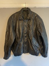 Giubbotto bomber pelle uomo