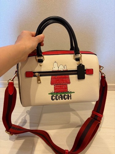 Borsa tracolla coach snoopy - borsa,
