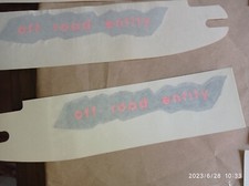 2 Scritte Adesivi Piaggio Ntt -off Road Entity