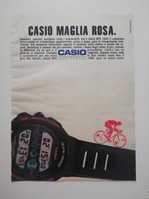 Clipping Ritaglio Pubblicità 1991 Orologio CASIO GPX 1000 per il Giro d'Italia
