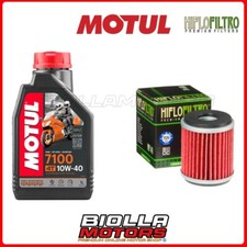 KIT TAGLIANDO FANTIC 125 Caballero Motard 2010 FILTRO OLIO MOTUL 7100 10W40 1040