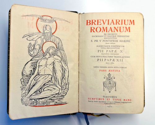 Breviarium romanum pars - breviarium, romanum-pars