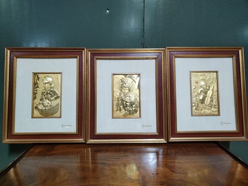 Tre quadri guerrini fanciulli - tre,