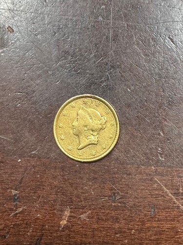1852 testa liberty dollaro - liberty,