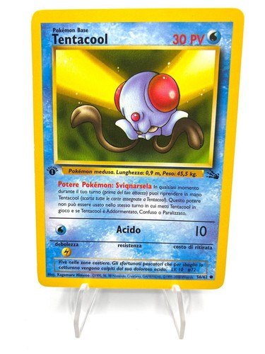 Carta pokemon tentacool - carta, 56/62