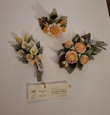 Set 3 Bouquet Porcellana