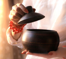 Pentola in terracotta ucraina