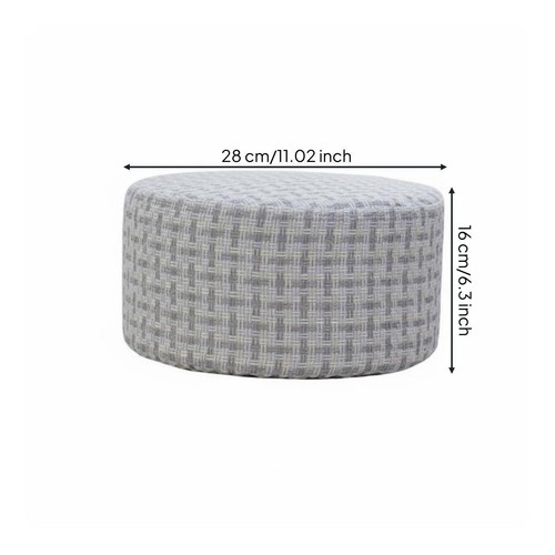 Pouf rotondo imbottito con - pouf,