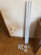 BASTONE TENDA ESTENSIBILE BINARIO BINARI TENDE PER TENDAGGI SCORRITENDA BIANCO 