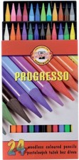 Progresso set 24 pastelli - set, 6-24
