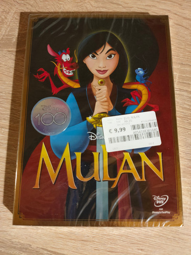 Dvd disney mulan nuovo - disney,