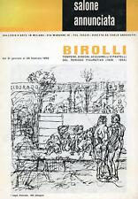 Birolli, Renato. Tempere, disegni, acquarelli e pastelli del periodo figurativo