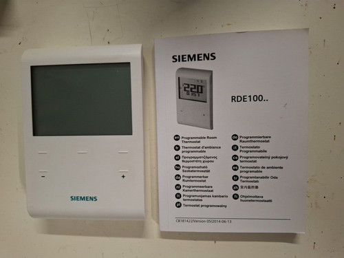 Cronotermostato siemens rd100 - siemens,