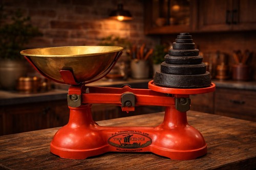 Antique viking shop balance - shop,