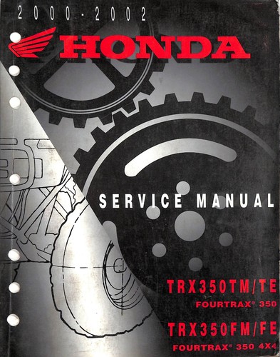 Honda trx350tm e - honda,