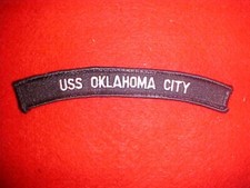 US NAVY - USS OKLAHOMA CITY (SSN - 723) UIM ROCKER SURMARINE