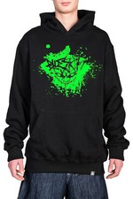 Felpa cappuccio baggy BLUESKIN Monster skate hip hop theblueskin fbs24