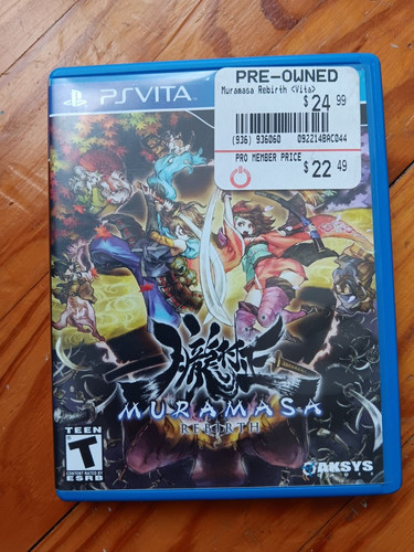 Muramasa rebirth sony - muramasa,
