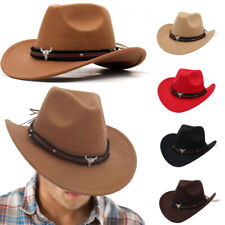 Cappello western cowboy donna uomo cappello western a tesa larga cappello