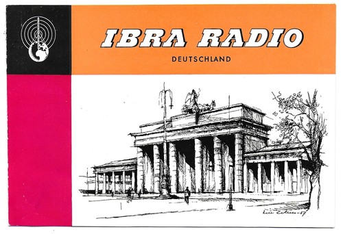 Qsl ibra radio africa tangeri - africa,