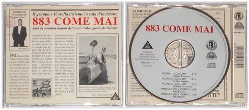 883 come mai singolo 1993 - mai, cd